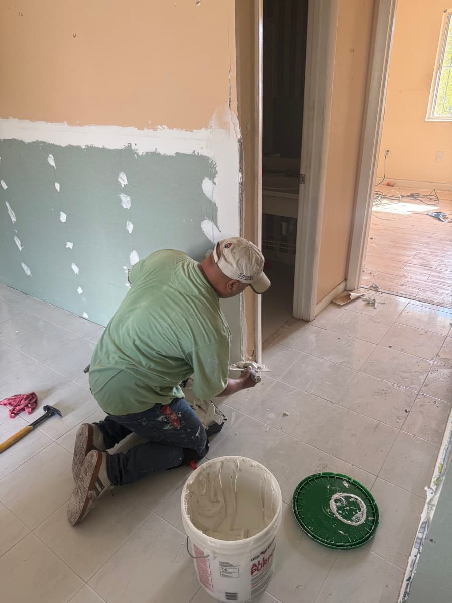 Interior Painting project in Kendall